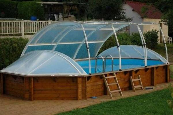 fabrique un abri de piscine