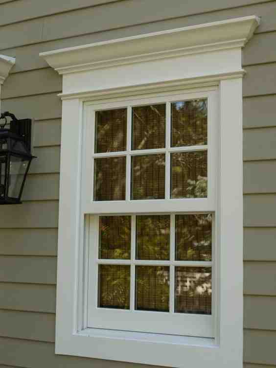 Comment faire un encadrement de fenêtre extérieur ?