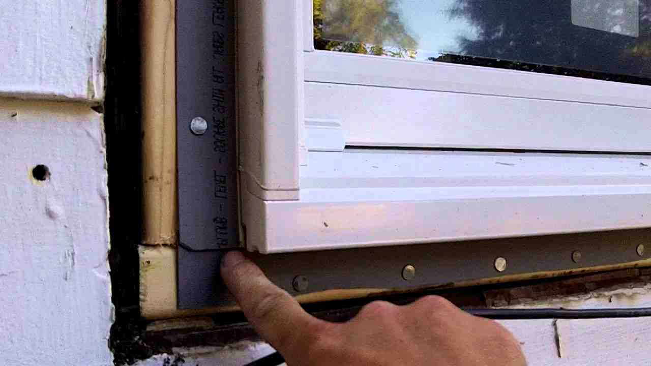 Comment fixer un cadre de fenêtre ?
