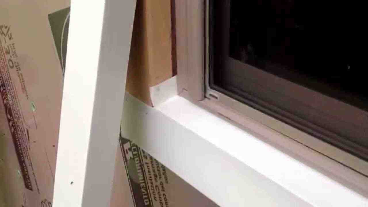 Comment isoler le bas d'une fenêtre ?
